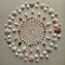mandala circle seashells aesthetics beautiful