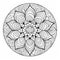 Mandala Coloring Page: Clean And Elegant Line Art For Relaxation