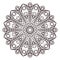 Mandala designs for adult coloring books, decorations, etc.