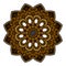 Mandala flower ornament etnic design concept. Element design for textile, fabric, frame and border, or fashion paper prin