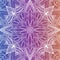 Mandala gradient background. Dreamy pattern background. Vector mandala design for packaging print or meditation poster.