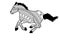 mandala horse icon