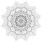 Mandala Intricate Patterns Black and White Good Mood.