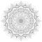 Mandala Intricate Patterns Black and White Good Mood.