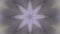 Mandala kaleidoscope psychedelic iridescent effect footage. Optical distorted crystal prism effect.