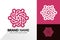 Mandala Nature Flower Logo Design, Abstract Logos Designs Concept for Template