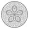 Mandala. Oriental decorative flower pattern