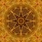 Mandala Pattern Decorative Christmas Gold Lighting Therapy Texture Luxury Harmony Healing Sacred