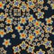 Mandala rainbow flower star seamless pattern