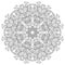 Mandala. Round Ornament