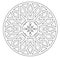 Mandala, sacred, spiritual, adult anti stress Coloring Page