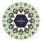 Mandala with stylish and lovely decorative design