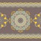 MandalaMandala. Ethnic mandala with colorful tribal ornaments. Seamless pattern. Design with manual hatching. Isolated.