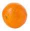 Mandarin whole white isolated background