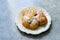 Mandazi is a slightly sweet East African Street Food; spicy, airy yeast doughnut dough made with coconut milk, flavored with