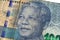 Mandela on a South african hundred rand note