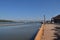 Mandovi bridge of the panjim goa india