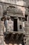 Mandu Ancient Architecture Hindola Mahal and Decorated Window