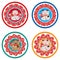 Maneki koi circle set