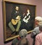 Manet\\\'s \\\'Music Lesson\\\' at Met Fifth Avenue in NYC, 2023-4