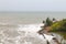 Mangalore beach view at murudeshwara