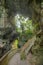 Mangapohue Natural Bridge at New Zealand