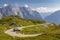 Mangart mountain,  Triglav national park, Julian Alps, Slovenia