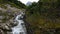 Mangartski river on Mangart panorma road in Slovenia