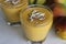 Mango Banana Smoothie, A deliciously thick and creamy banana smoothie bursting with mango flavour. Made with only 5 simple