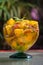 Mango ceviche vegetarian and vegan Mexican food