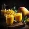 mango juice is a refreshing and healthy drink