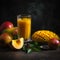 mango juice is a refreshing and healthy drink
