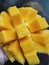 Mango juicy delicious summer fruit