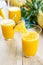 Mango with pineapple smoothie