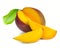 Mango with section