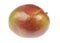 Mango. Single sweet ripe fruit isolated on white background