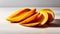 Mango Slices, Made with Generative AI