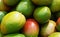Mango sweet fruits ,marketplace,healthy food and vitamin