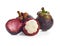 Mangosteen white flesh of the queen of friuts