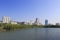 Mangrove forest at northern shore of yuandang lake