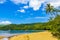 Mangrove and Pouso beach on tropical island Ilha Grande Brazil