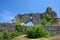 Mangup Kale, a historic fortress in Crimea, located on a plateau near  Sevastopol ancient Chersones