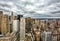 Manhattan aerial view