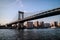 Manhattan bridge and Newyork city