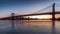 Manhattan Bridge sunrise timelapse