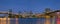 Manhattan & Brooklyn Bridge Panorama.