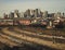 Manhattan from a Brooklyn subway station