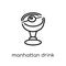 manhattan drink icon from Drinks collection.