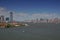 Manhattan and Jersey skyline