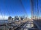 Manhattan seen from Brooklyn Bridge